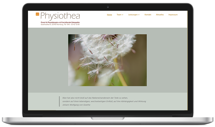 website physiothea / physiotherapie-hamburgaltona.de